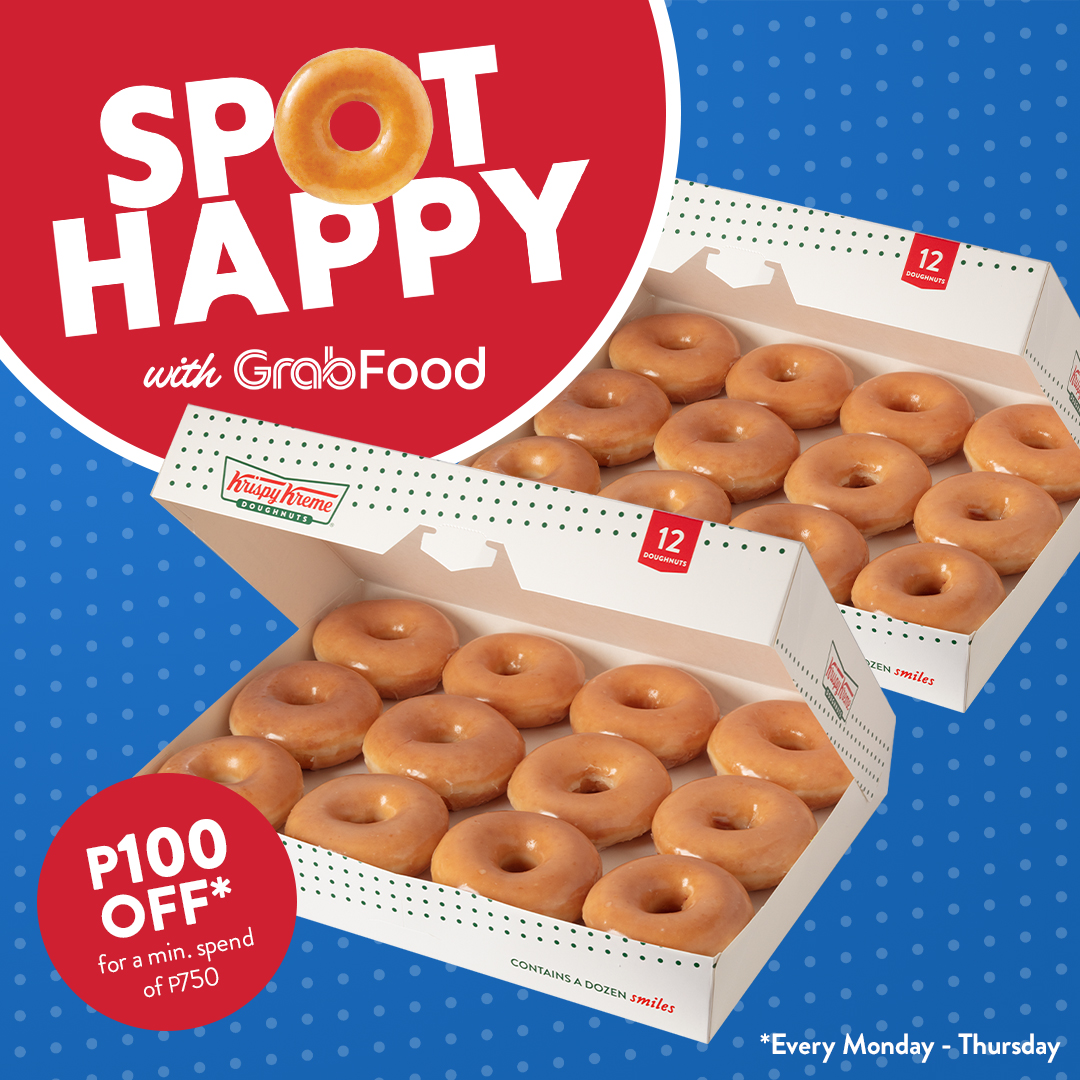 Manila Shopper Krispy Kreme's Delivery Promos are back!